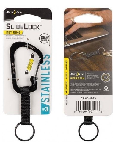 Carabiner Nite Ize SlideLock Key Ring 3