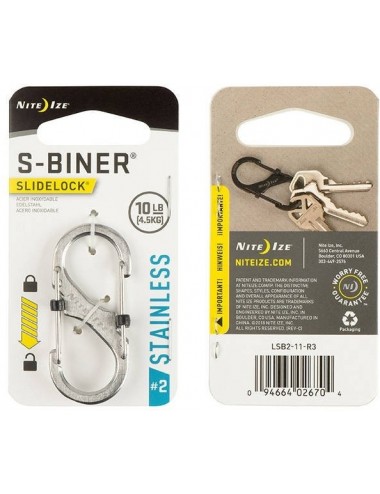 Nite Ize S-Biner Slidelock steel carabiner | BalticWorkwear.com