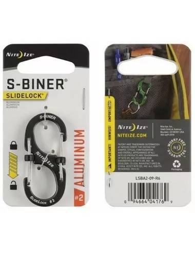 Nite Ize S-Biner SlideLock aluminum carabiner | BalticWorkwear.com