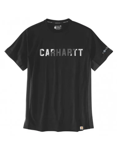 Carhartt Force Flex Block Logo T-shirt | BalticWorkwear.com
