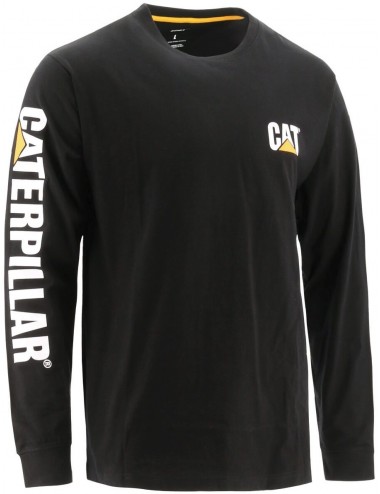 Longsleeve CAT Trademark Banner Long Sleeve | BalticWorkwear.com