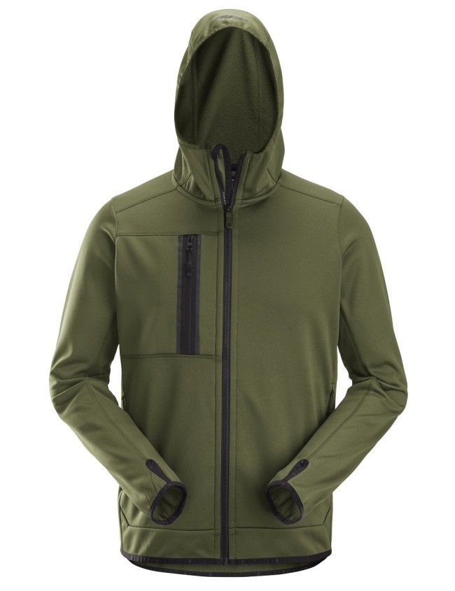 Bluza robocza polarowa z kapturem Snickers 8058 AllroundWork