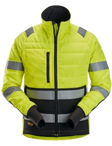 Snickers 8134 reflective quilted work jacket | BalticWorkwear.com