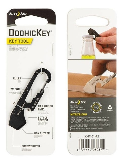 Nite Ize DoohicKey Key Tool Black KMT-01-R3 - Best Buy