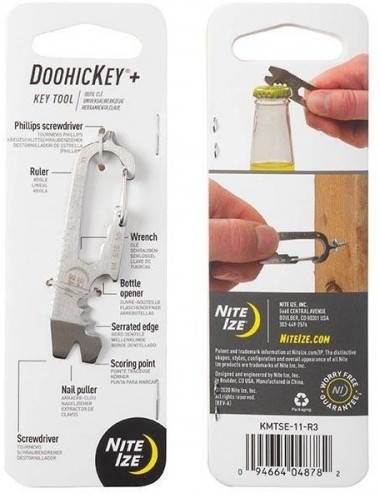 Nite Ize DoohicKey+ Key Tool multi-tool keychain | BalticWorkwear.com
