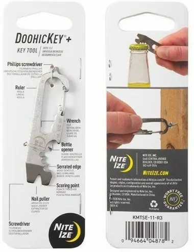 Nite Ize DoohicKey+ Key Tool multi-tool keychain | BalticWorkwear.com