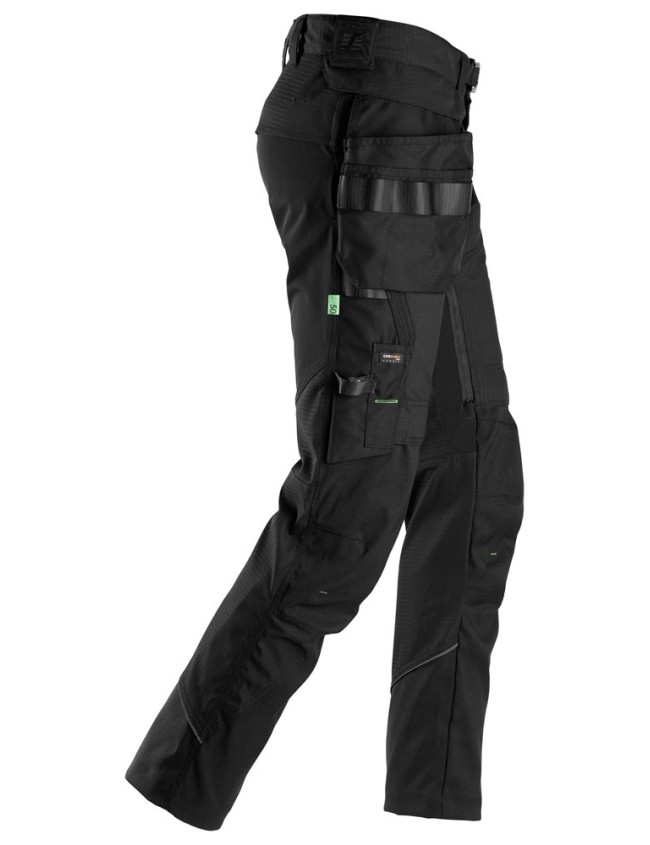 Snickers FlexiWork+ 6972 work trousers with detachable pockets