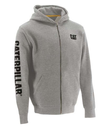 CAT Full Zip Hooded work sweatshirt | BalticWorkwear.com