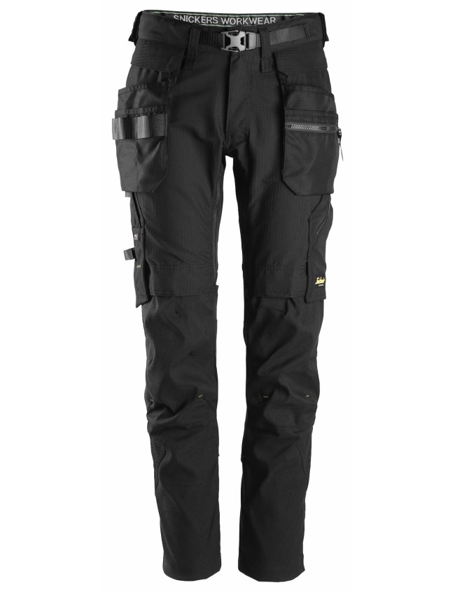 Snickers FlexiWork+ 6972 work trousers with detachable pockets
