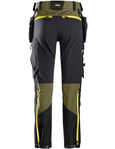 Snickers 6940 Stretch FlexiWork + work trousers with holster