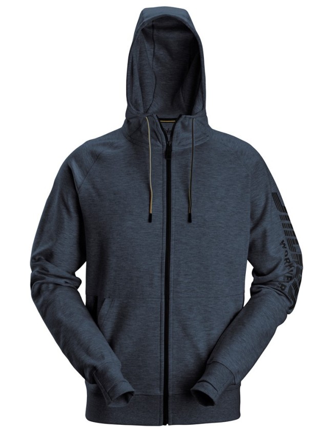 Snickers 2895 zipped hoodie