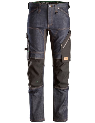 Snickers 6956 Denim FlexiWork+ work trousers