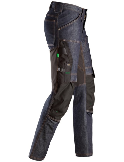 Snickers 6956 Denim FlexiWork+ work trousers