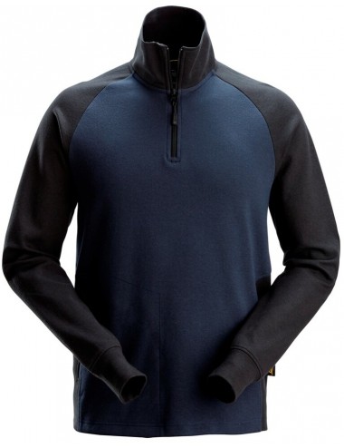 Snickers 2841 short zip sweatshirt | BalticWorkwear.com