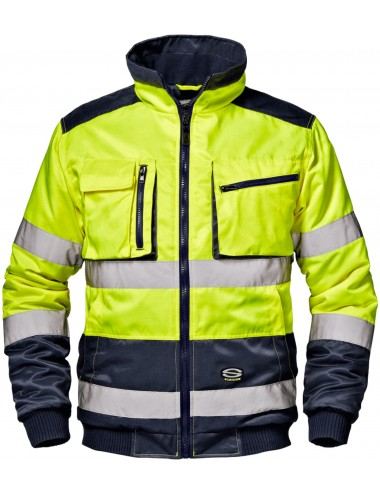 Hi vis winter jacker Sir Safety Morgan | Balticworkwear.com