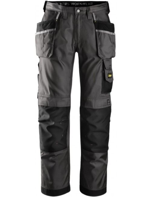 Snickers Workwear U6351 AllroundWork Stretch Loose Fit Work Pants - Kh