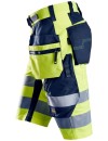 Snickers 6933 Flexiwork+ hi vis stretch shorts