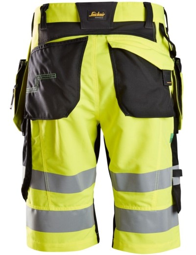 Snickers 6933 Flexiwork+ hi vis stretch shorts