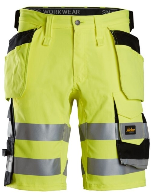 Snickers 6135 hi vis work shorts