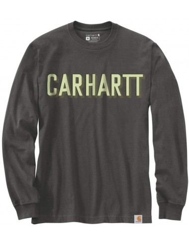 Carhartt Block Logo longsleeve | Balticworkwear.com