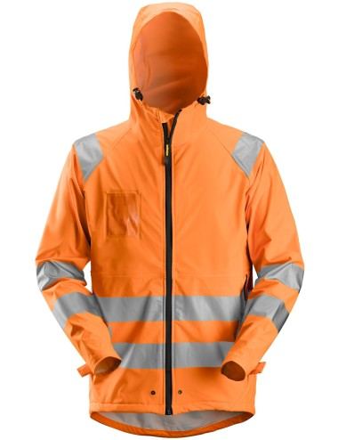 Snickers 8233 Hi vis rain jacket | Balticworkwear.com