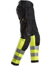 Snickers 6233 AllroundWork+ Hi vis work trousers