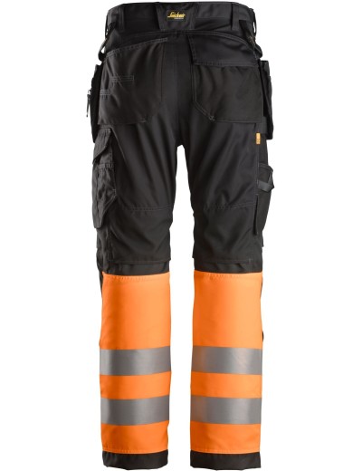 Snickers 6233 AllroundWork+ Hi vis work trousers