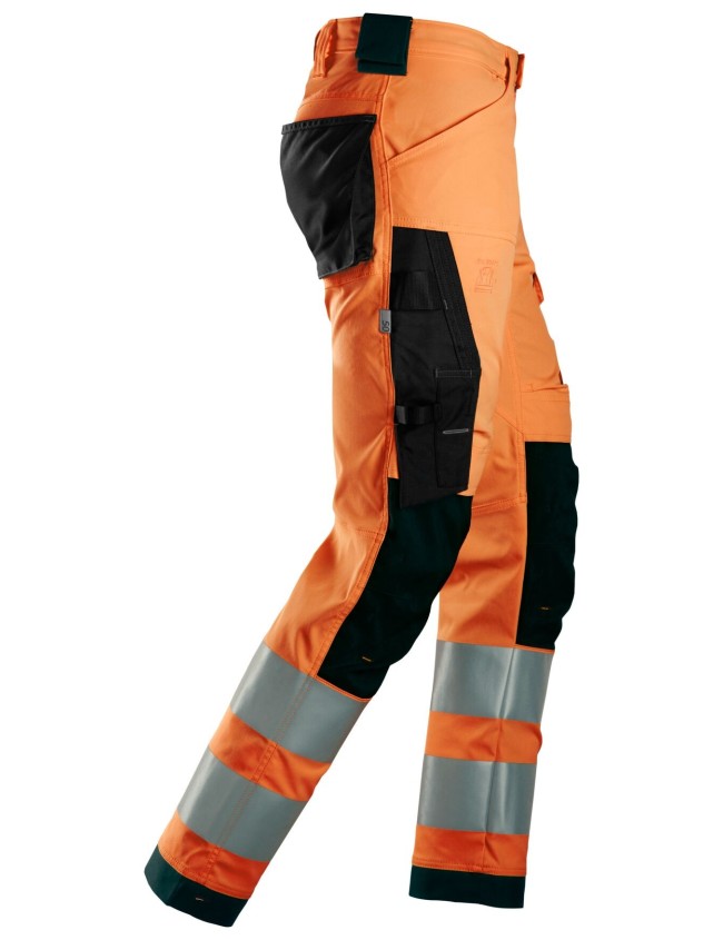 Snickers 6343 AllroundWork Hivis trousers
