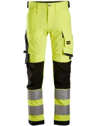 Snickers 6343 Hivis trousers | BalticWorkwear.com