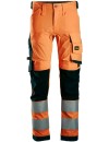 Snickers 6343 AllroundWork Hivis trousers