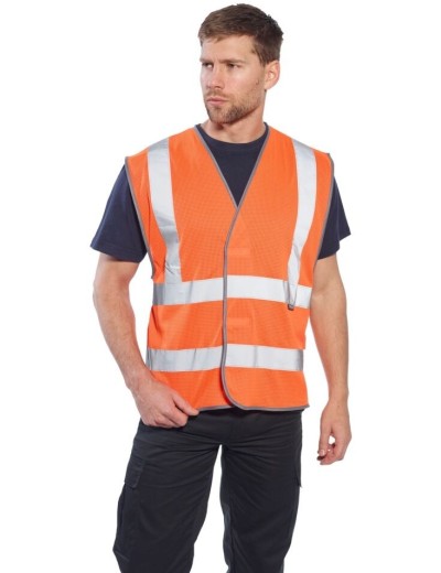 Mesh hi-vis vest C370