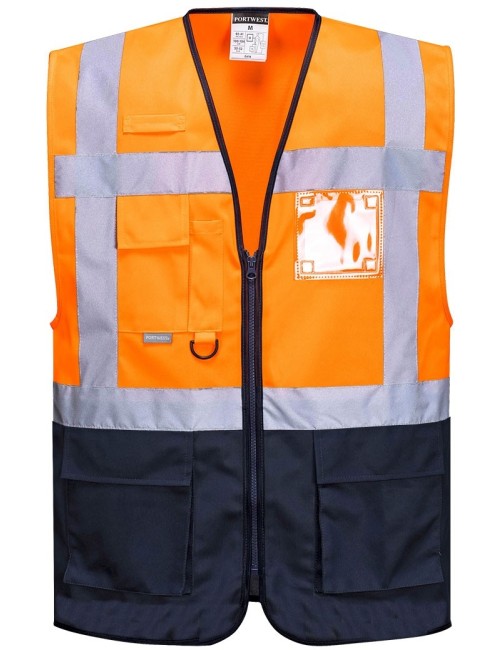 Hi-vis vest C476 two colors | Balticworkwear.com