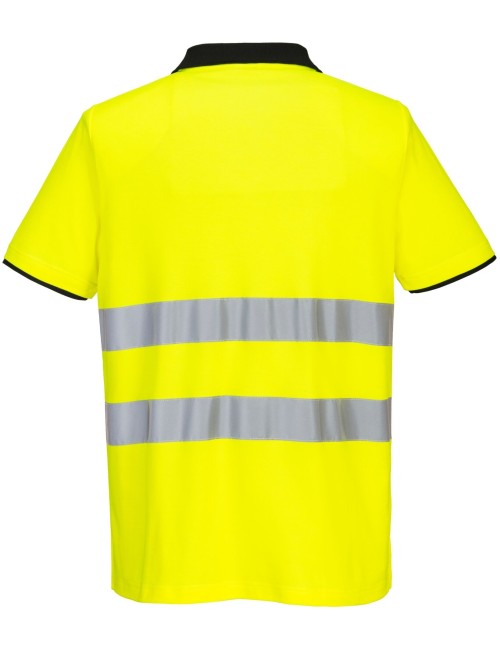 Hi-vis polo shirt PW212 | Balticworkwear.com