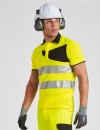 Hi-vis polo shirt PW212 | Balticworkwear.com