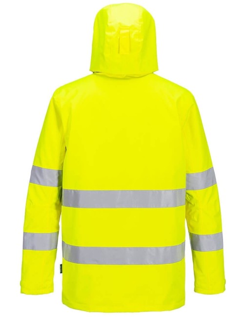 Portwest PW265 hi-vis waterproof jacket | Balticworkwear.com