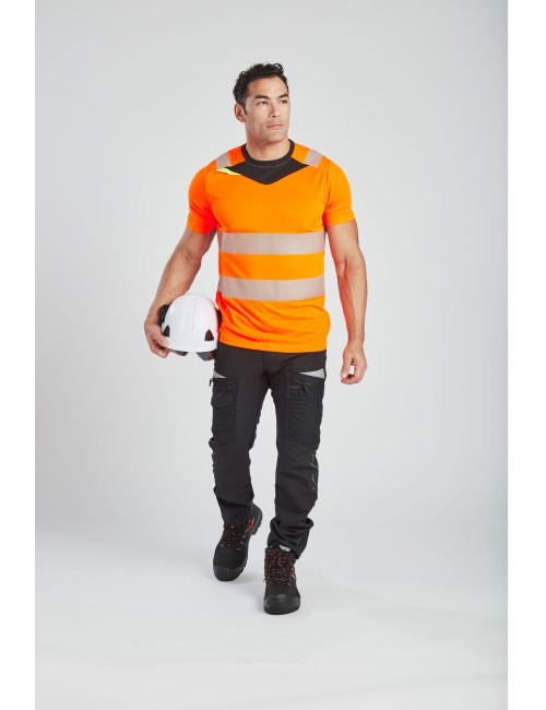 Portwest DX413 breathable hi-vis t-shirt | Balticworkwear.com