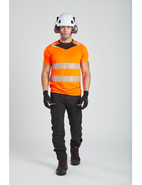 Portwest DX413 breathable hi-vis t-shirt | Balticworkwear.com