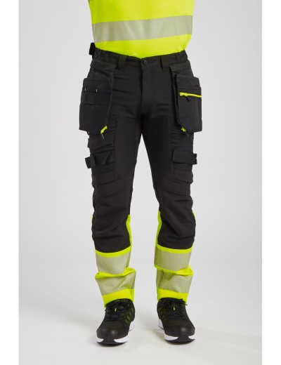 Portwest DX445 hi-vis stretch trousers
