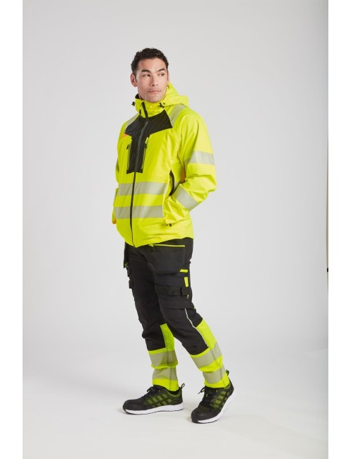 Portwest DX445 hi-vis stretch trousers | Balticworkwear.com