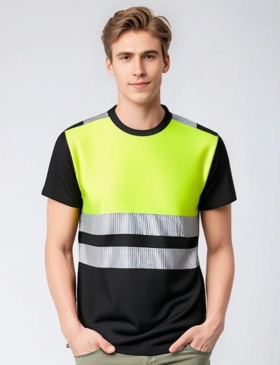 Portwest PW311 breathable hi-vis t-shirt | Balticworkwear.com