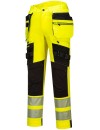 Portwest DX442 stretch hi-vis trousers | Balticworkwear.com