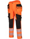 Portwest DX442 stretch hi-vis trousers