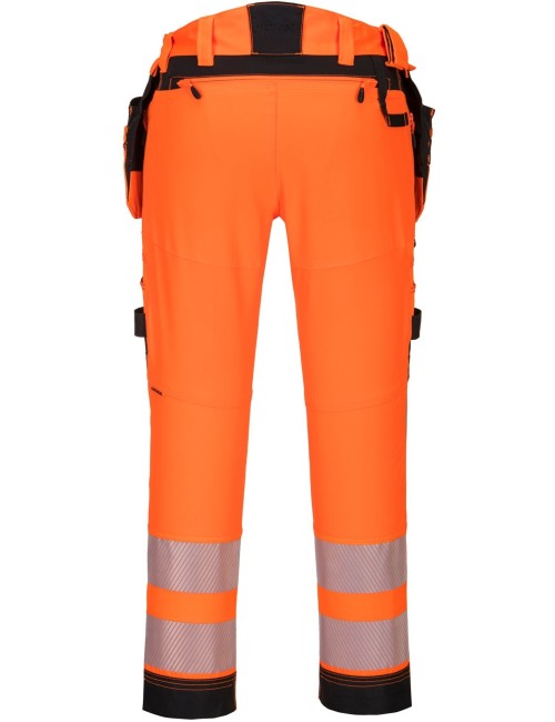Portwest DX442 stretch hi-vis trousers