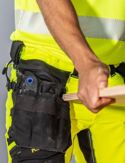 Portwest DX442 stretch hi-vis trousers