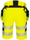 Portwest DX446 hi-vis stretch shorts | Balticworkwear.com