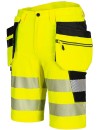 Portwest DX446 hi-vis stretch shorts | Balticworkwear.com