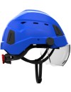 Protekt Atra V40 protective helmet with integrated glasses