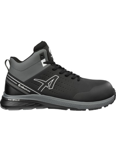 Albatros Vigor 2 black mid S3 safety boots | Balticworkwear.com