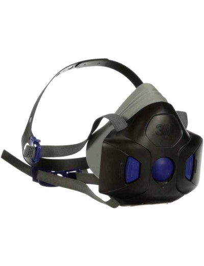 3M HF-802 Secure Click half mask respirator | Balticworkwear.com