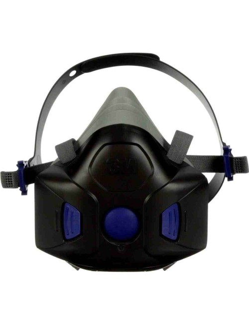 3M HF-802 Secure Click half mask respirator | Balticworkwear.com